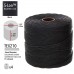 Beadsmith S-Lon Bead Cord #18 (.5mm) - Black - 77yd (70m)