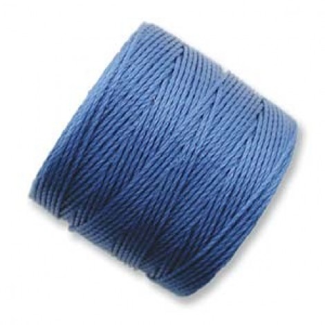 Beadsmith S-Lon Bead Cord #18 - Blue - 77yd