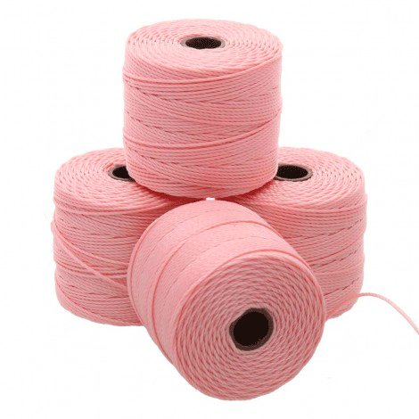 Beadsmith S-Lon Bead Cord #18 (0.5mm) - Coral Pink - 77yd (70m) Beadsmith S-Lon Bead Cord #18 (0.5mm) - Coral Pink - 77yd (70m)
