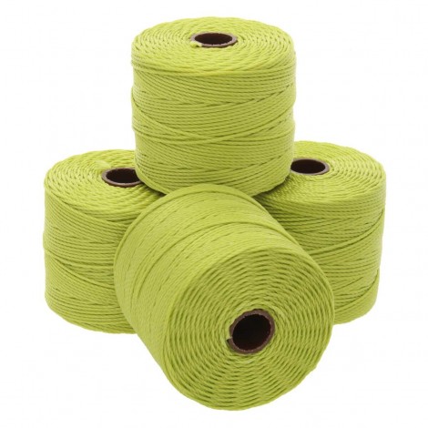 Beadsmith S-Lon Bead Cord #18 (0.5mm) - Chartreuse - 77yd (70m) Beadsmith S-Lon Bead Cord #18 (0.5mm) - Chartreuse - 77yd (70m)