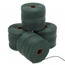 Beadsmith S-Lon Bead Cord #18 (0.5mm) - Evergreen - 77yd (70m)