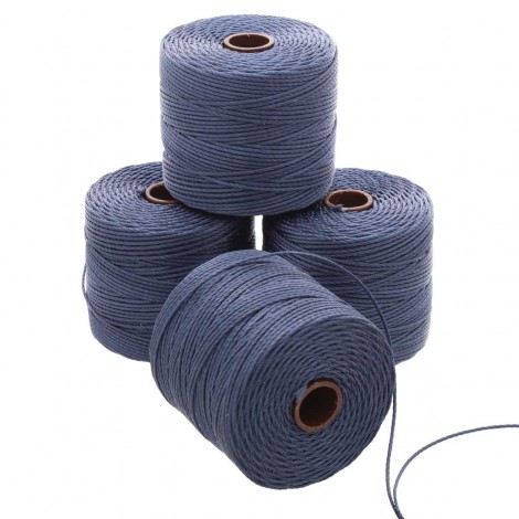 Beadsmith S-Lon Bead Cord #18 (0.5mm) - Indigo - 77yd (70m) Beadsmith S-Lon Bead Cord #18 (0.5mm) - Indigo - 77yd (70m)