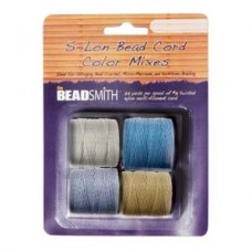 Beadsmith 0.5mm S-Lon Bead Cord - Chino Mix