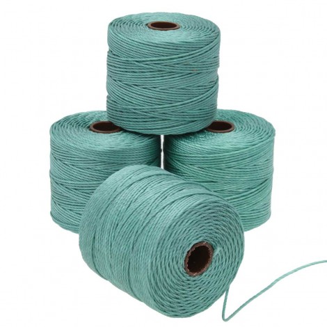 Beadsmith S-Lon Bead Cord #18 - Vintage Jade - 77yd