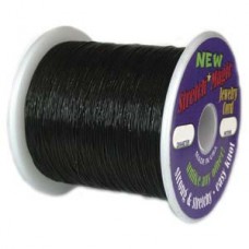 1mm Black Stretch Magic Cord - 100 metre roll