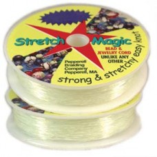 .5mm Stretchmagic Bead & Jewellery Cord - Clear - 25m