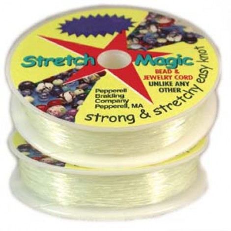 1.8mm Clear Stretchmagic Jewellery Cord - 25 metres