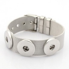 Noosa Style 304 Stainless Steel Snap Bracelet - Each
