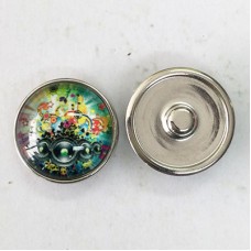 20mm Noosa Style Flower Rush Snap Chunks - Each