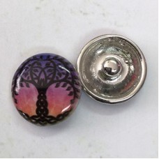 20mm Noosa Style Celtic Tree of Life Enamel Snap Chunks - Each