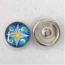 20mm Noosa Style Moon Snap Chunks - Pack of 2
