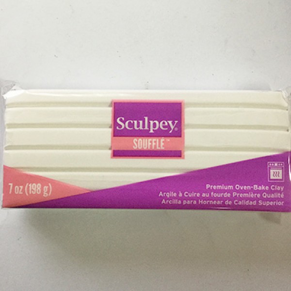 Sculpey Souffle - 7 oz bar, Poppy Seed