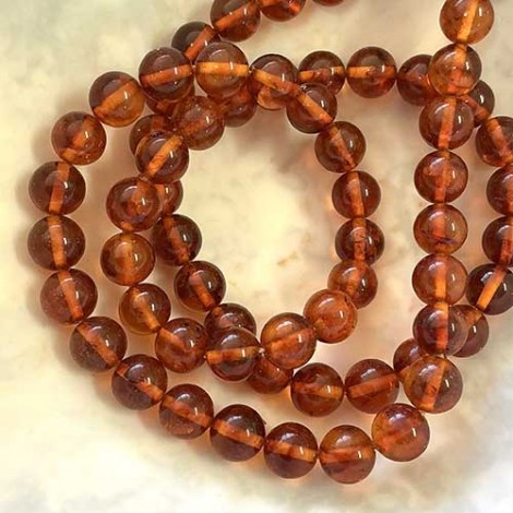 6mm Baltic Amber Round Gemstone Beads - 16 inch strand 6mm Baltic Amber Round Gemstone Beads - 16 inch strand