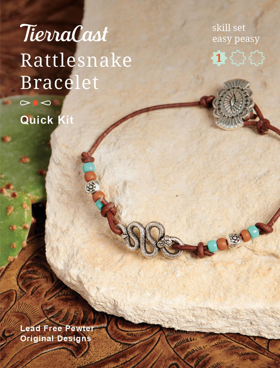 TierraCast Rattlesnake Bracelet Kit TierraCast + Nunn Design Kits