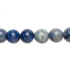 9-10mm Lapis Lazuli D-Grade Round Gemstone Beads