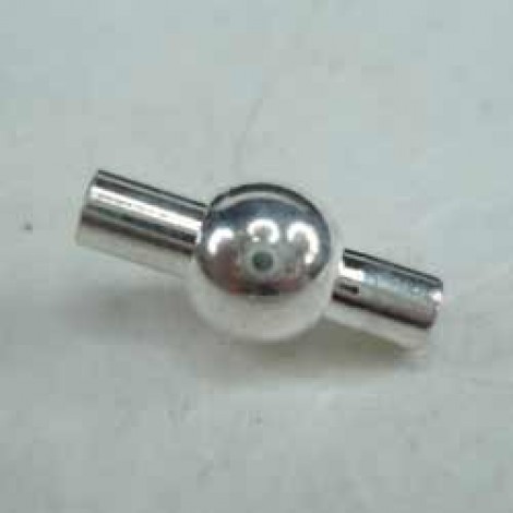13x6mm Silver Plated Magnetic Clasps for 1.8-9mm cord