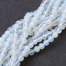 6mm Opalite Round Beads - 14-15" Strand