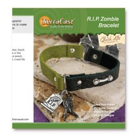 TierraCast Quick Kit - R.I.P. Zombie Bracelet