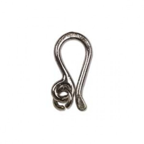 14mm Silver Plated Hook & Jumpring Clasp