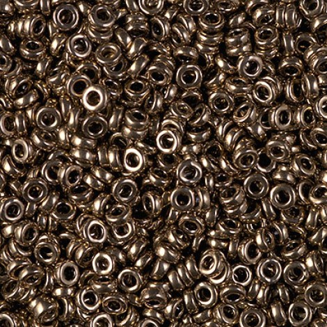 3mm Miyuki Spacer Beads - Metallic Dark Bronze- 10gm