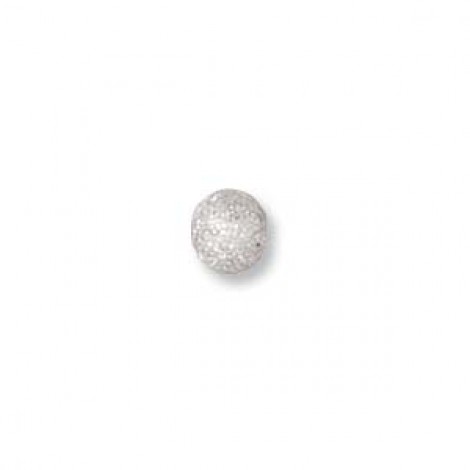 4mm Sterling Silver Stardust Beads with 1mm hole