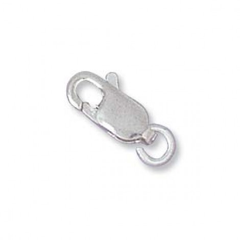 10x4mm Sterling Silver Lobster Clasp with Open Jumpring