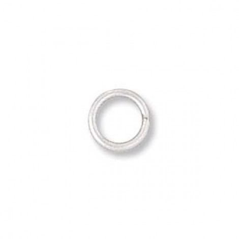 6mm (4mm ID) Sterling Silver Split Rings