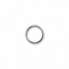 7mm 20ga Sterling Silver Open Round Jumprings
