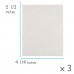 Lacy's Stiff Stuff Beading Foundation - 11.4x14cm Sheets - Pack of 3 Sheets
