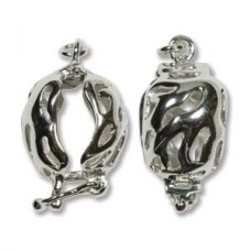 7-8mm Sterling Silver Bead Cage - Each