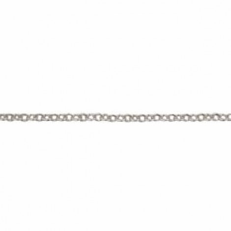 1.1mm (.3mm ID) Sterling Silver Fine Tiffany Chain