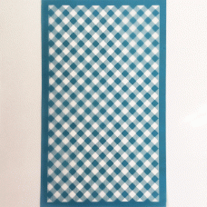 80x140mm Silk Screen Sheet - Gingham