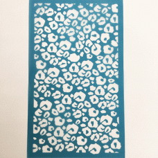 80x140mm Silk Screen Sheet - Organic Spots