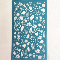 Texture Sheets / Stencil Sheets / Embossing Sheet / Silk Screen for Polymer  Clay Organic Spots Designs 