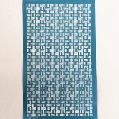 80x140mm Silk Screen Sheet - Weave