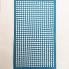 80x140mm Silk Screen Sheet - Houndstooth Check