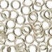 4mm 20ga Beadsmith Jumplocks (tm) Sterling Silver - Pack of 10
