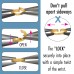 4mm 20ga Beadsmith Jumplocks (tm) Sterling Silver - Pack of 10