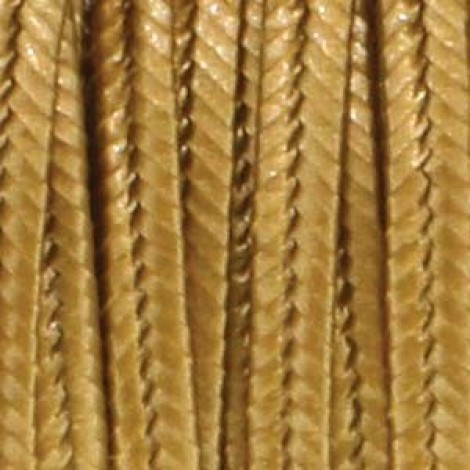 2.5mm Rayon Soutache Cord - Antique Gold