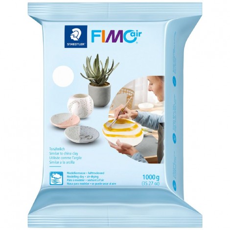 Staedtler Fimo Air Basic Air Dry Clay - 1kg - Flesh