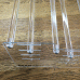 Beadsmith Clear Seed Bead Display 4-Tier Large Stand - Holds 320 vials - Used Beadsmith Clear Seed Bead Display 4-Tier Large Stand - Holds 320 vials - Used