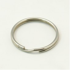 25mm x 1.5mm (1") 304 Stainless Steel Split Ring Keyrings