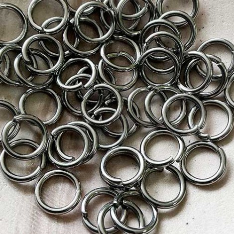 10mm x 1.4mm 304 Stainless Steel Heavy Duty Jumprings - Pack of 50
