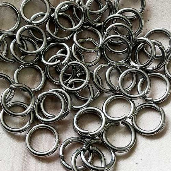 10mm x 304 Stainless Steel Heavy Duty Jumprings Pack of 50