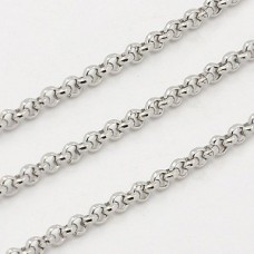 2x2mm 316 Stainless Steel Rollo Cross Chain