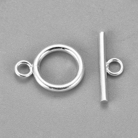 18mm 304 Stainless Steel 2-Part Toggle Clasps - 2 sets