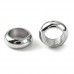 8x2.5mm 304 Stainless Steel Ring Spacer Beads with 5mm hole - Pack of 10