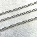 4.0x3.5mm 304 Stainless Steel Soldered Open Curb Chain - 10 metre length 4.0x3.5mm 304 Stainless Steel Soldered Open Curb Chain - 10 metre length