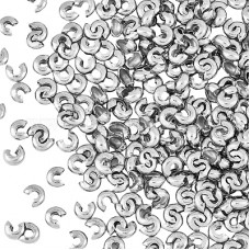 5x4mm 304 Stainless Steel Crimp Covers - Pack of 50