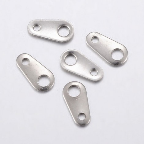 8x4mm Stainless Steel Chain Tabs